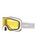 Miniaturansicht Giro, Moxie Skibrille Unisex White & Grey Chute - Amber Pink grau, weiß 