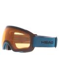 Miniaturansicht Head, Magnify 5K Skibrille extra Linse Unisex Gold / Petrol blau, Goud 