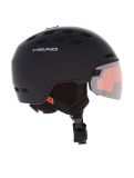 Miniaturansicht Head, Radar Skihelm mit Visier Unisex Black schwarz 