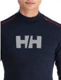 Miniaturansicht Helly Hansen, Lifa Merino Midw Logo Thermoshirt Herren Navy blau 