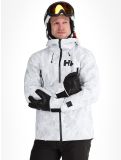 Miniaturansicht Helly Hansen, Sogn Shell 2.0 Hardshell Skijacke Herren Grey Fog Snow Camo AOP grau, weiß 