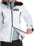 Miniaturansicht Helly Hansen, Sogn Shell 2.0 Hardshell Skijacke Herren Grey Fog Snow Camo AOP grau, weiß 