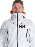 Miniaturansicht Helly Hansen, Sogn Shell 2.0 Hardshell Skijacke Herren Grey Fog Snow Camo AOP grau, weiß 