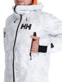 Miniaturansicht Helly Hansen, Sogn Shell 2.0 Hardshell Skijacke Herren Grey Fog Snow Camo AOP grau, weiß 