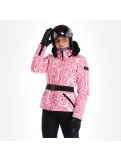 Miniaturansicht High Society, Elea Skijacke Damen paisley print rosa 