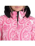 Miniaturansicht High Society, Elea Skijacke Damen paisley print rosa 