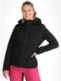 Miniaturansicht Icepeak, Brenham Softshell Skijacke Damen Basic Black schwarz 