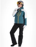 Miniaturansicht Icepeak, Deblois Hardshell Skijacke Damen Emerald grün, weiß 