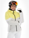 Miniaturansicht Icepeak, Eleele Skijacke Damen Light Yellow gelb, grau, weiß 