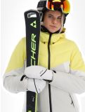 Miniaturansicht Icepeak, Eleele Skijacke Damen Light Yellow gelb, grau, weiß 