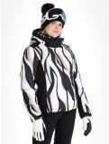 Miniaturansicht Icepeak, Flippin Skijacke Damen Black White schwarz, weiß 