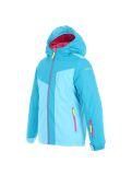 Miniaturansicht Icepeak, Lubec Jr Skijacke Kinder turquoise blau