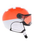 Miniaturansicht Kask, Class Sport Photochromic Skihelm mit Visier Unisex fluo orange 