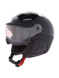 Miniaturansicht Kask, Piuma-R Chrome Visor Skihelm mit Visier Unisex Black/Silver schwarz, Zilver 