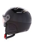 Miniaturansicht Kask, Piuma-R Chrome Visor Skihelm mit Visier Unisex Black/Silver schwarz, Zilver 