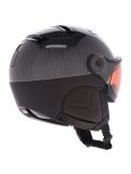 Miniaturansicht Kask, Piuma-R Elite Skihelm mit Visier Unisex Carbon/Black schwarz 