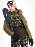 Miniaturansicht Kilpi, Clair Skijacke Damen Khaki grün, schwarz 