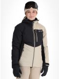 Miniaturansicht Kilpi, Flip Skijacke Damen Beige beige, schwarz 