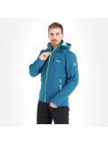 Miniaturansicht Kilpi, Milo-M Softshell Skijacke Herren turquoise blau 