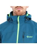 Miniaturansicht Kilpi, Milo-M Softshell Skijacke Herren turquoise blau 