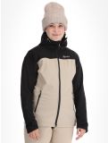 Miniaturansicht Kilpi, Ravia Softshell Skijacke Damen Beige beige, schwarz 