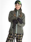 Miniaturansicht Kilpi, Ravia Softshell Skijacke Damen Dark Green grün 