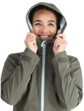 Miniaturansicht Kilpi, Ravia Softshell Skijacke Damen Dark Green grün 