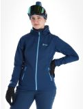 Miniaturansicht Kilpi, Ravia-w Softshell Skijacke Übergröße Damen Dark Blue blau 