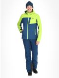 Miniaturansicht Kilpi, RAVIO Softshell Skijacke Herren Lime Green blau, grün 