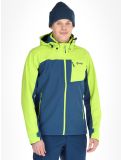 Miniaturansicht Kilpi, RAVIO Softshell Skijacke Herren Lime Green blau, grün 