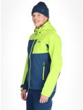 Miniaturansicht Kilpi, RAVIO Softshell Skijacke Herren Lime Green blau, grün 