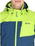 Miniaturansicht Kilpi, RAVIO Softshell Skijacke Herren Lime Green blau, grün 