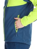 Miniaturansicht Kilpi, RAVIO Softshell Skijacke Herren Lime Green blau, grün 