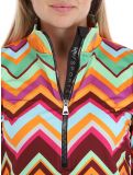 Miniaturansicht Kou Sportswear, Chevron Pullover Damen Colourful grün, mehrfarbig, orange 