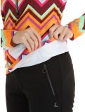 Miniaturansicht Kou Sportswear, Chevron Pullover Damen Colourful grün, mehrfarbig, orange 