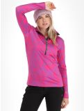 Miniaturansicht Kou Sportswear, Graphic Pullover Damen Pink-Purple rosa, violett 