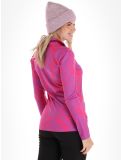 Miniaturansicht Kou Sportswear, Graphic Pullover Damen Pink-Purple rosa, violett 