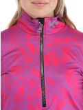 Miniaturansicht Kou Sportswear, Graphic Pullover Damen Pink-Purple rosa, violett 