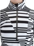 Miniaturansicht Kou Sportswear, Stripes Pullover Damen Black-White schwarz, weiß 