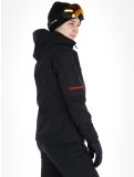 Miniaturansicht Maier Sports, Lunada Skijacke Damen Black / Salsa rot, schwarz 