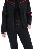 Miniaturansicht Maier Sports, Lunada Skijacke Damen Black / Salsa rot, schwarz 