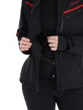 Miniaturansicht Maier Sports, Lunada Skijacke Damen Black / Salsa rot, schwarz 