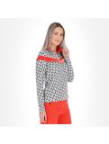 Miniaturansicht Maier Sports, Nuna Pullover Damen print rot/schwarz