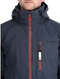 Miniaturansicht Maier Sports, Oravice Skijacke Herren Graphite / Paprika Flame grau, orange 