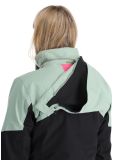 Miniaturansicht Maier Sports, Vidra Skijacke Damen Black / Luscious Moss / Pink Flambé grün, rosa, schwarz 