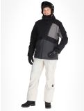 Miniaturansicht O'Neill, Hammer Block Snow Skijacke Herren Black Out Colour Block grau, schwarz 