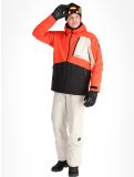 Miniaturansicht O'Neill, Hammer Block Snow Skijacke Herren Paprika Flame Colour Block orange, schwarz, weiß 