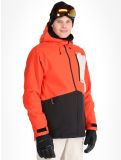 Miniaturansicht O'Neill, Hammer Block Snow Skijacke Herren Paprika Flame Colour Block orange, schwarz, weiß 