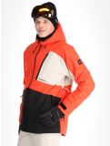 Miniaturansicht O'Neill, Hammer Block Snow Skijacke Herren Paprika Flame Colour Block orange, schwarz, weiß 