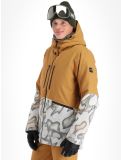 Miniaturansicht O'Neill, Texture Skijacke Herren Hiker Camo orange, weiß 